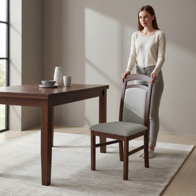 Stuhl 8x Esszimmer Polsterstuhl Fernseh Textil Küche Stühle Set Neu Club Lounge