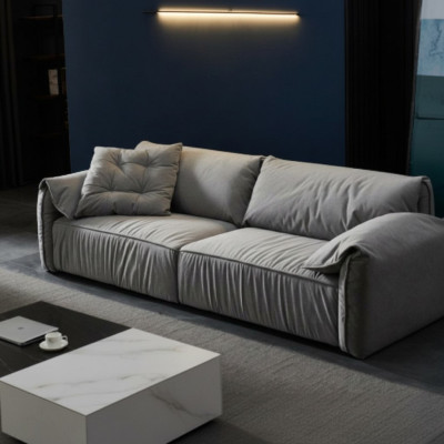 Design Sofa 4er Sitz Sofas Textil Design Sofa Möbel Sofa 4 Sitzer Couch Polster