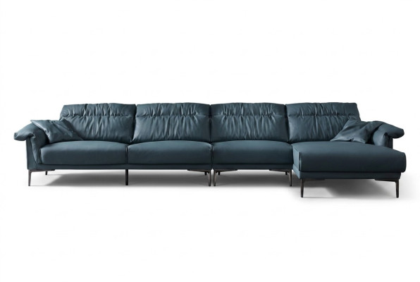 Wohnzimmer L-Form Modern Elegant Wohnlandschaft Design Sofa Couch Polsterung