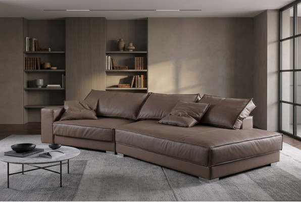 Moderne Sofas Ledersofa Couch Sofa Ecke Design Eck Ecksofa L-form