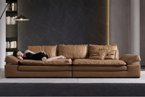 Sofas 4 Sitzer Textil Big Xxl Wohnzimmer Leder Neu Sofa Couch Möbel