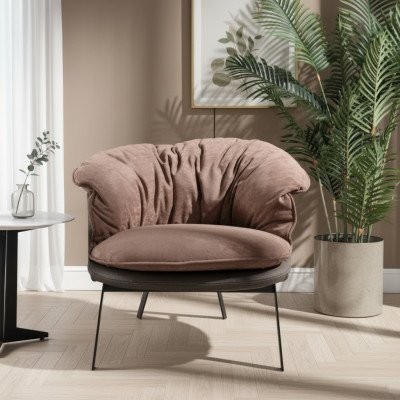 Sessel Einsitzer Royal Stuhl Thron Polster Lounge Stühle Sofa Hotel