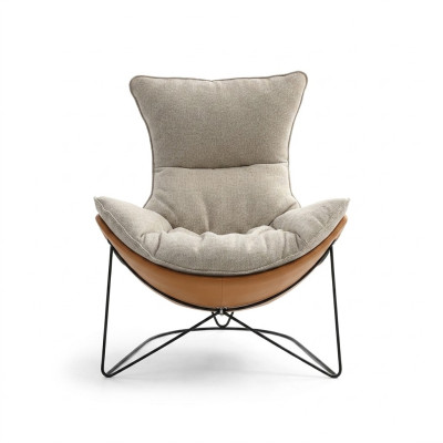 Design Polster Sofa Textil Drehbarer Couch Relax Neu Modern Sessel