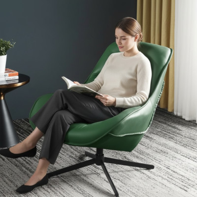Wohnzimmer Modern Textil Stoff Grün Kreative Möbel Sessel Moderner