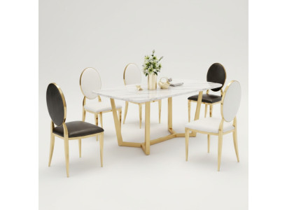 Design Esstisch Moderne Marmor Esszimmer Wohnzimmer Küche Tische Tisch