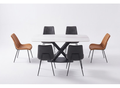 Luxus Esszimmer Tische Tisch Metall Esszimmertisch Moderner Möbel Neu Edelstahl