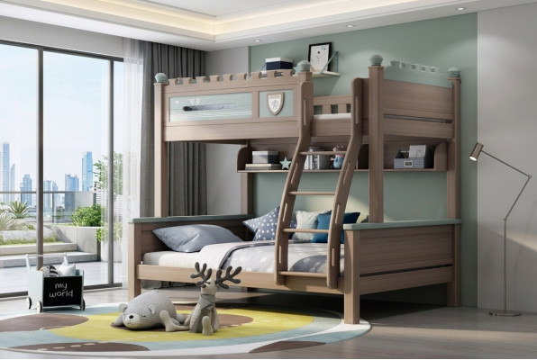 Etagenbett Hochbett Kinderbett Hochbetten Kiefer Holz Kinder Zimmer Bett Neu