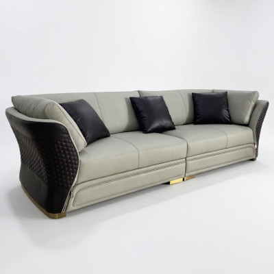 Viersitzer Neu Design Sofa 4 Sitzer Wohnzimmer Couch Couchen Polster