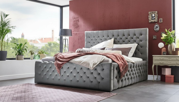 Schlafzimmer Hotel Bettgestell 180x200cm Neu Modernes Bett Design
