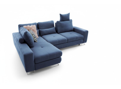 Wohnzimmer Textil L-Form Sofas Sofas Ecke Ecksofa Couch Polstermöbel