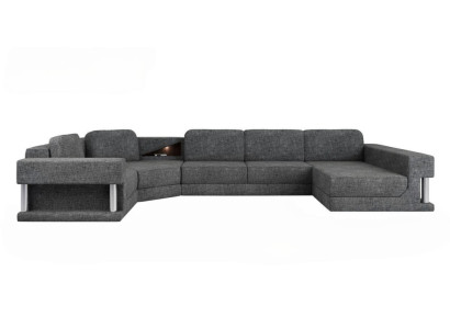 Ecksofa U Form Bettfunktion Schlaf Sofa Neu Wohnlandschaft Multifunktion Couch