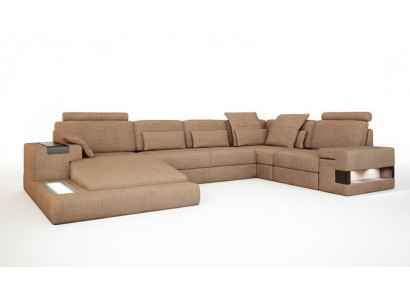 UForm Polster Couchen Textil Design Beleuchtet Wohnlandschaft Ecksofa Sofa Couch