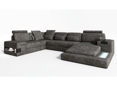 Moderne Wohnzimmer Design Ecksofa Möbel Eckcouch Textilpolster Couch Sofa U Form