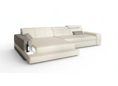 Eck L Form Textil Sofa Design Ledersofa Ecksofa Polster Eck Couch Sitz Couchen