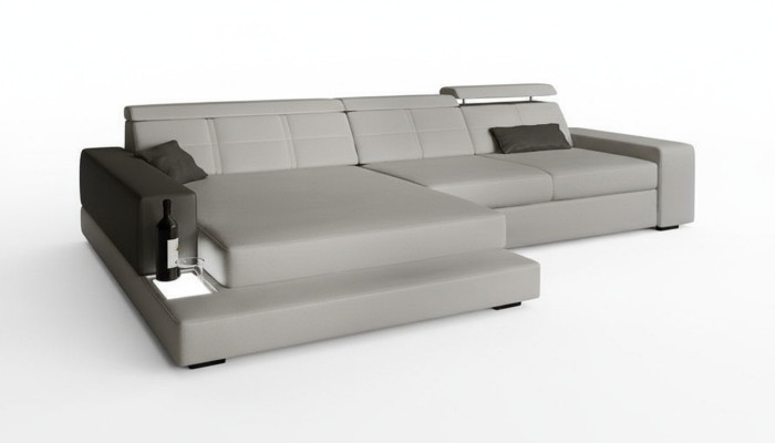 Design Ecksofa L form Couch Polster Textil Sofas Luxus Wohnzimmer Sofa Sitzer