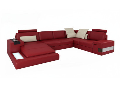 Wohnlandschaft Ecksofa U-Form Couch Sitz Polster Sofa Modern Sofa Neu