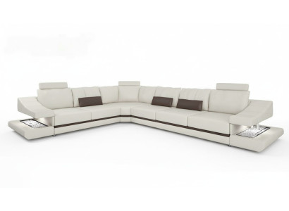Sofas Design Ecksofa L-Form Möbel Bett Funktionen Textil Leder Schlafsofa Sofas