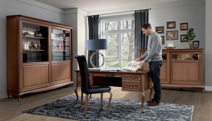 Kommode Arbeitszimmer Schrank Kommoden Holz Design Möbel Sideboard Neu