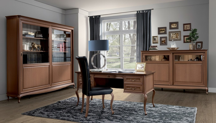 Kommode Arbeitszimmer Schrank Kommoden Holz Design Möbel Sideboard Neu