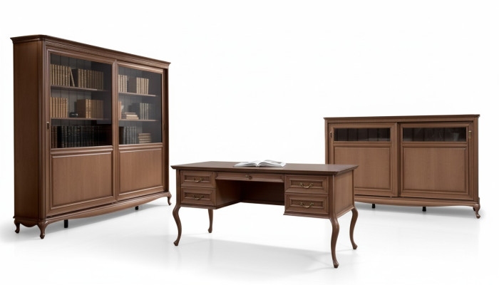 Kommode Arbeitszimmer Schrank Kommoden Holz Design Möbel Sideboard Neu