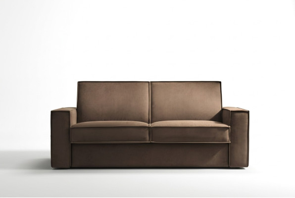 Schlafsofa Sofa 2 Sitzer Zweisitzer Textilsofa Wohnzimmer Italienische Möbel Neu