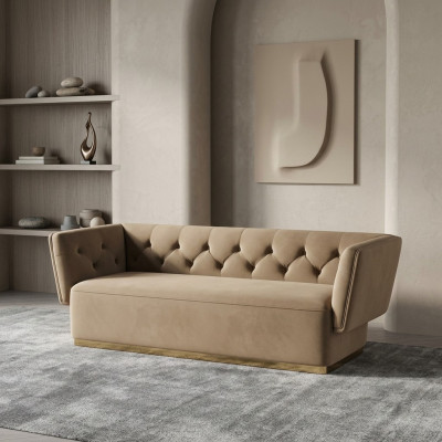 Sofagarnitur 2+2 Sitzer Sofa Wohnlandschaft Sitz Design Couch Lounge Sofa Textil