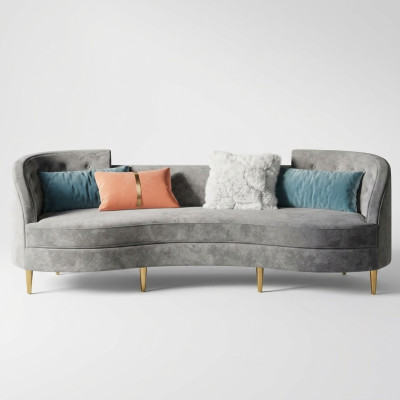 3 Sitzer Stoff Sofa Wohnlandschaft Relax Sitz Design Couch Lounge Sofas Textil