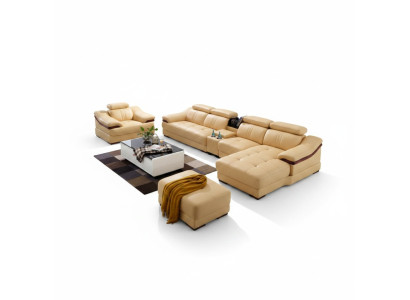 Wohnlandschaft Luxus Eckgarnitur Ecksofa L-form Polster Modern Relax Sitz Möbel