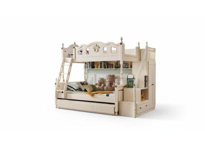 Etagenbett Bett Doppelstock Hochbett Kinder Betten Holz Klassische Möbel Zimmer