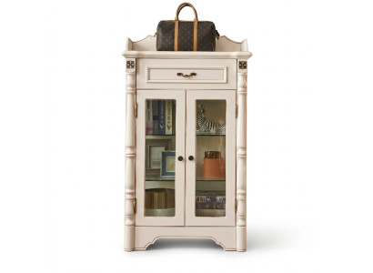 Schrank Kommode Vitrine Kolonial Stil Möbel Sideboard Anrichte Schränke Holz Neu