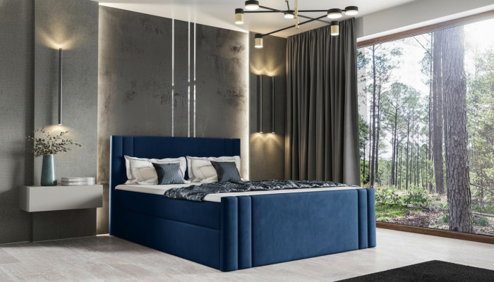 Bett Schlafzimmer Betten Polster Design Doppel Luxus 180x200 Boxspring Neu