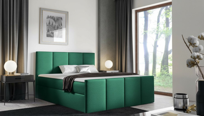 Bett Bettkasten Boxspringbett Möbel Schlafzimmer Design Doppel Hotel Modern Neu