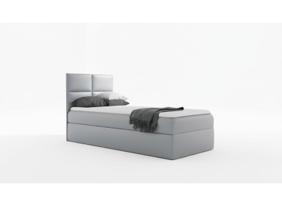 Bett Bettkasten Schlafzimmer Design Hotel Single 80 cm Jugendbett Boxspringbett