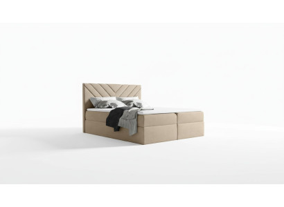 Bett Bettkasten Boxspringbett Doppel Hotel Modern Bettkasten Betten Schlafzimmer