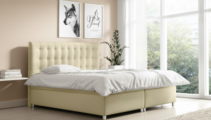 Bettkasten Polsterbett Boxspringbett Design Doppel Hotel Modern Bett 160x200 Neu