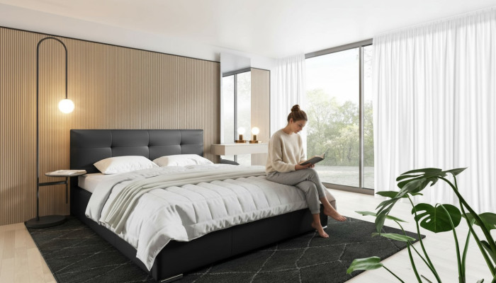 Luxus Möbel Design Doppel Hotel Modern Bett Schlafzimmer Betten Bettrahmen Neu