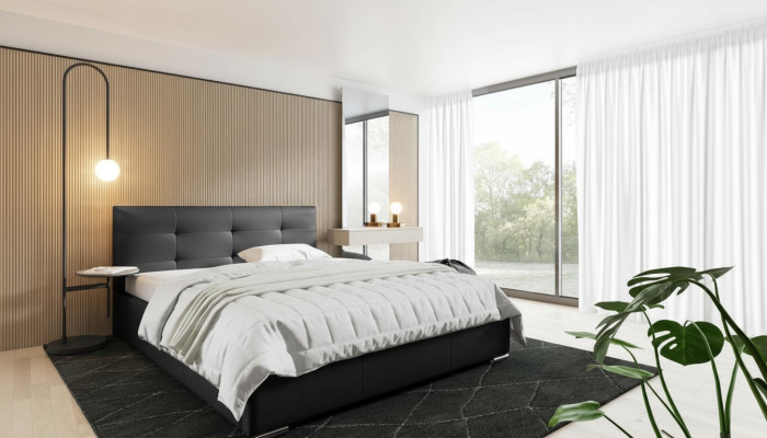 Luxus Möbel Design Doppel Hotel Modern Bett Schlafzimmer Betten Bettrahmen Neu