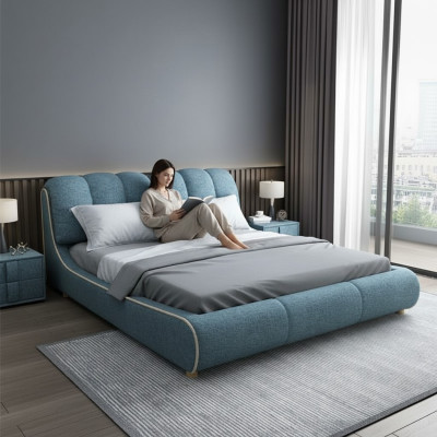 Doppelbett Schlafzimmer Hotel Ehe Luxus Bett 2x Nachttisch 3tlg. Set Neu Betten