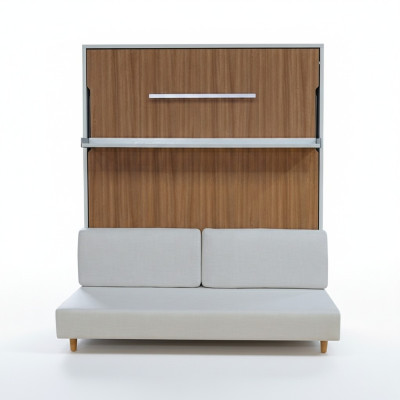 Wandbett Multifunktion Betten Schrankbett mit Sofa Bett Schlafzimmer Möbel Neu