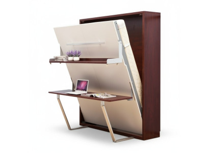Schreibtisch Regal Bett 2in1 Funktions Schrankbett Möbel Tisch Wandbett Betten