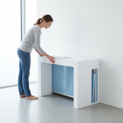 Küchentisch Esstisch Platz sparend Tisch Multifunktion Tische Möbel Tische Neu