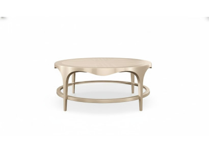 Wohnzimmer Möbel Tisch Couchtisch Design Luxus Einrichtung Holz Tische Oval Rund