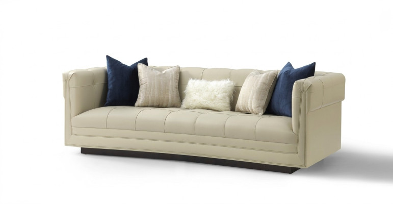 Dreisitzer Couchen Möbel Sofa 3 Sitzer Echtholz Klassische US Einrichtung Sofas