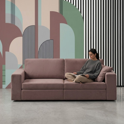 Luxus Sofa Couch Polster Sofa 4 Sitzer Wohnzimmer Couchen Sofas Textil alfitalia