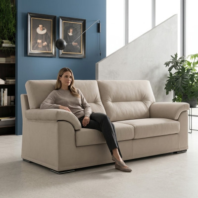 Wohnzimmer Couch Sofa Polster 3 Sitzer Schlafcouch Schlafsofa Bettfunktion Büro