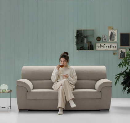 Polster Couch Couchen Club Lounge Design 2 Sitzer Sofas Sofa Textil alfitalia