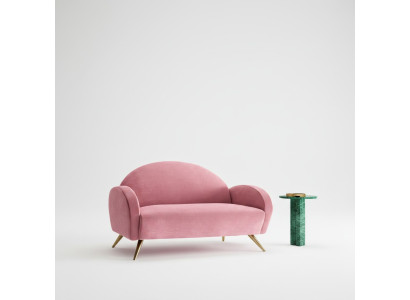 Design Büro Office Kanzlei Bank Couchen Sofa 2 Sitzer Couch Polster Stoffsofa