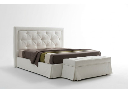 Chesterfield Betten 180x200cm Schlaf Zimmer Textil Stoff Bett Design Luxus Hotel