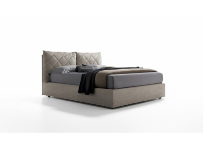 Designer Bett Stoff Hotel Holz Betten Doppel Schlaf Zimmer Luxus Modern Italien