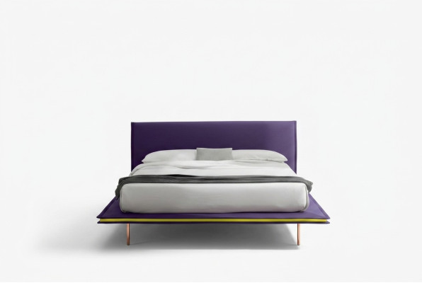 Design Bett 140x200cm Polster Luxus Betten Doppel Hotel Schlaf Zimmer Holz Neu